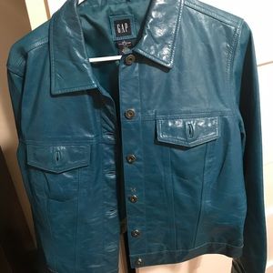 Gap leather jacket